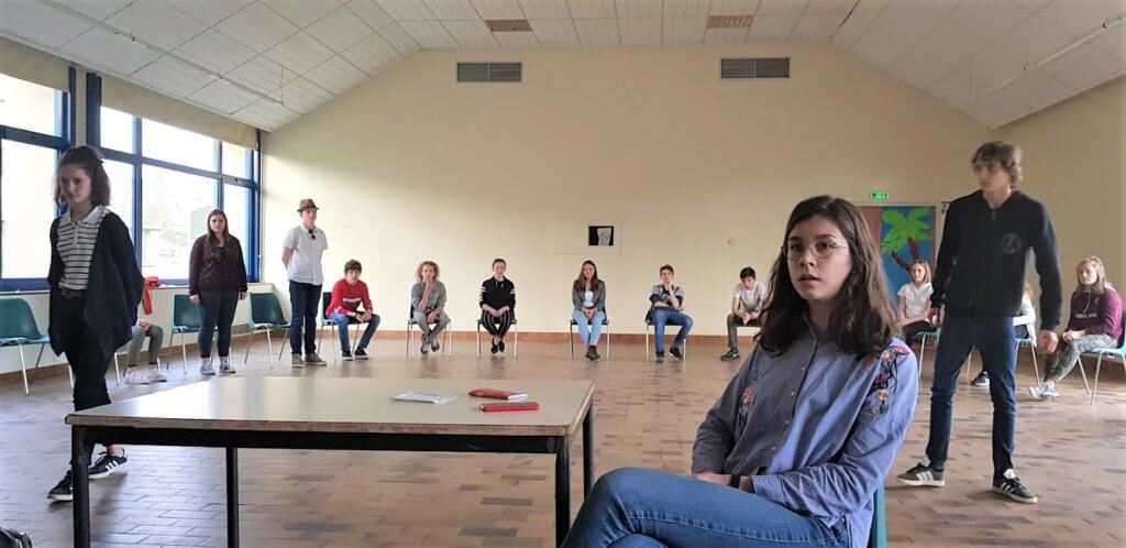 TdE -théâtre au collège - passions enfouies Montsauche Marianne